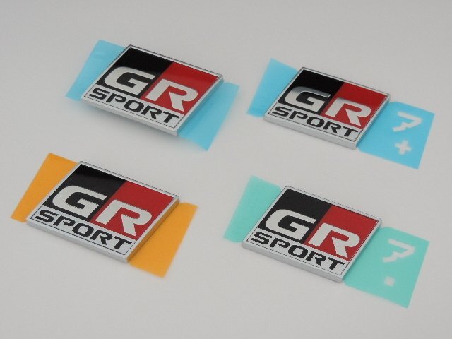 TOYOTA トヨタ純正 AQUA アクア GRスポーツ用 エンブレム 4点セット 他のグレードに流用可能 NHP10 H23.12~ フロントリア サイド左右拍卖