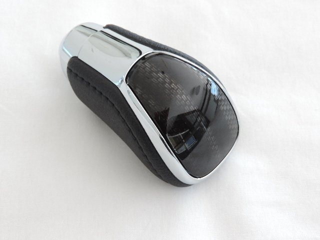 【国内正規純正部品】トヨタ 210系 クラウンアスリート 純正シフトノブ 特別仕様車『Black style』本革 カーボン調拍卖