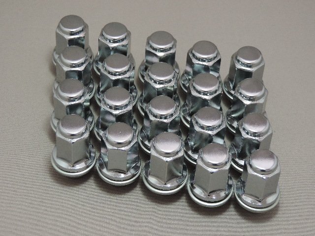 TOYOTA トヨタ純正 純正アルミホイール用ナット 20個入り M12×1.5 全長47mm 袋ナット 多くのトヨタ車に流用可能 【国内正規純正部品】拍卖