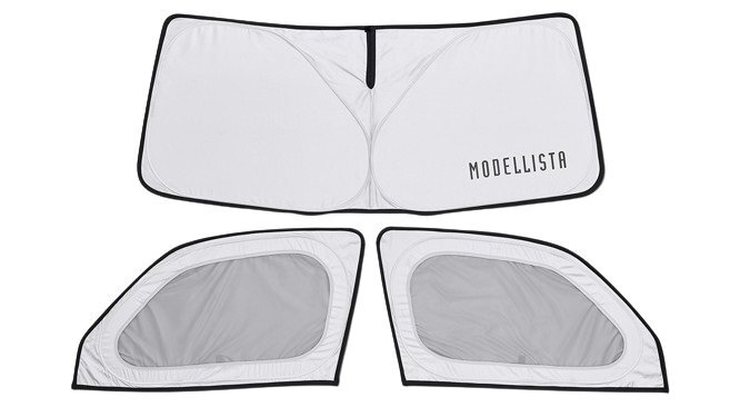 【新品】 トヨタ純正 モデリスタ ランドクルーザー 250用 フロントシェード 専用収納ケース付 日よけ サンシェード GDJ250W TRJ250W拍卖