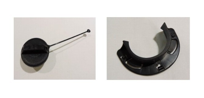 新品 ニッサン純正 R34 スカイライン 純正 ヒューエルキャップ ストラップ付 & ヒューエルキャップ ホルダー 2点セット 他の車種に流用可能拍卖