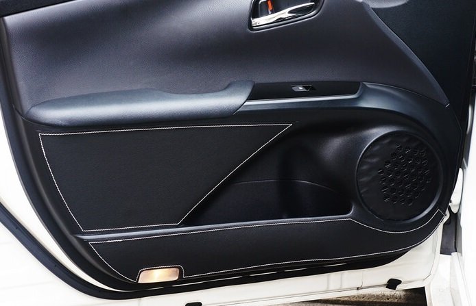 TOM'S トムス トヨタ 50系 プリウス ドアキックプロテクター ドア傷つき防止 インテリア H27/12~ ZVW5# 全グレード拍卖