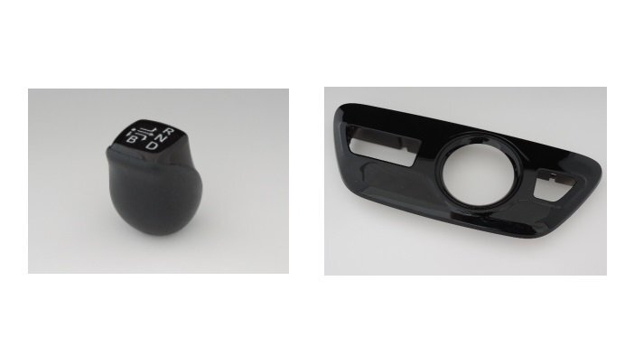 トヨタ純正 50系プリウスPHV GRスポーツ用 シフトノブ ブラック & シフトパネル ブラック 2点セット 他のグレード流用拍卖