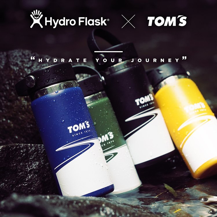 【トムス×ハイドロフラスク】HYDRATION 16 oz Wide Mouth 473ml 断熱ボトル Cobalt 送料無料!!拍卖