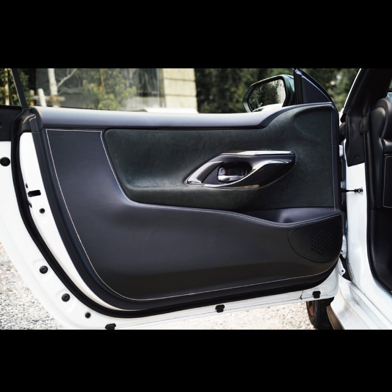 トムス トヨタ GRヤリス ドアキックプロテクター ブラックステッチ 08471-TPA17 ドア傷つき防止 インテリア GXPA16 MXPA12 TOM'S拍卖