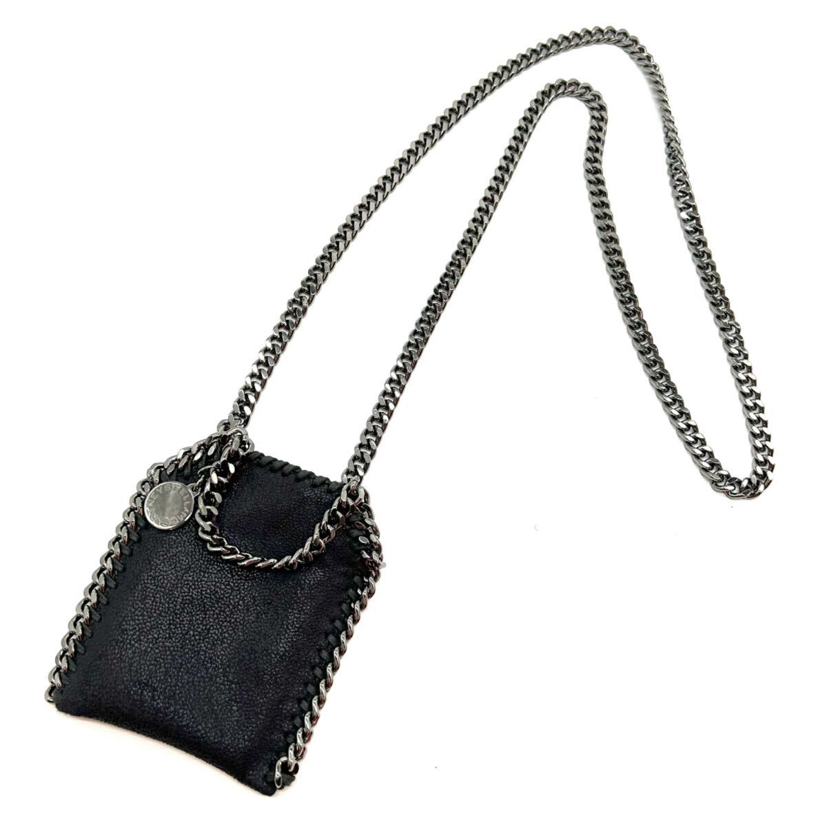 STELLA McCARTNEY ステラマッカートニー ファラベラ マイクロ トート ブラック チェーンショルダーバッグ ミニバッグ レディース拍卖