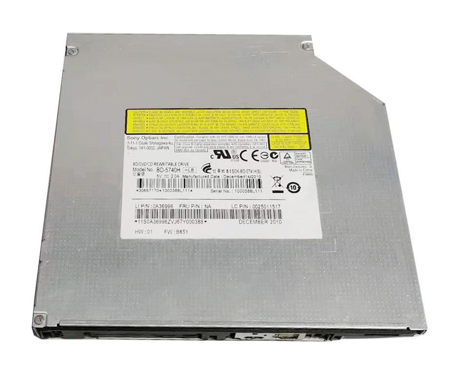 【中古パーツ】複数可 Sony blu-ray ノートパソコン用 内蔵ブルーレイドライブ BD BD-5740 H SATA 12.7mm■BD BD-5740 H拍卖