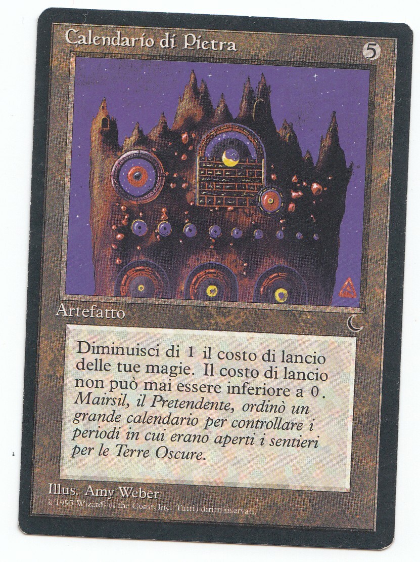 4272 Stone Calendar拍卖