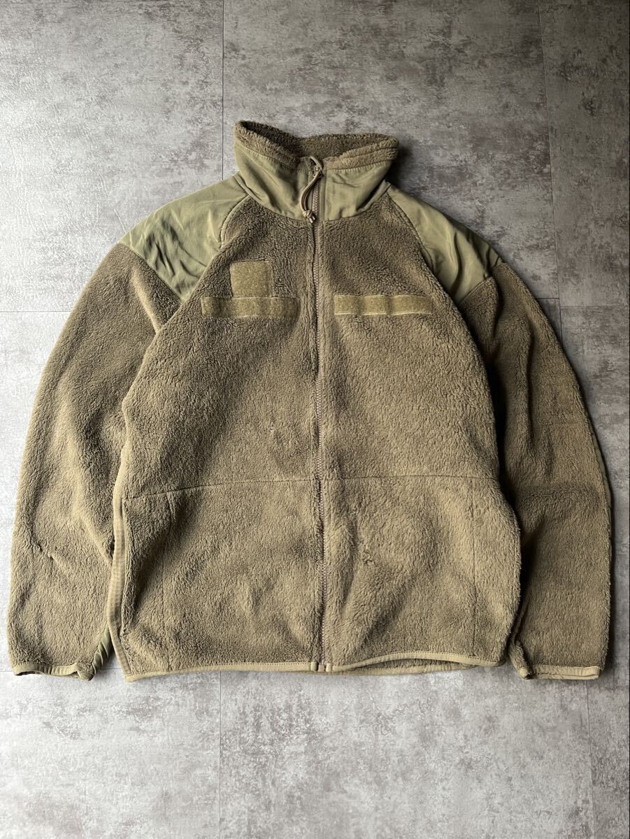 米軍実物 ECWCS GEN3 Level3 フリースジャケット コヨーテ L相当 US ARMY 入手困難 ミリタリー 放出品拍卖