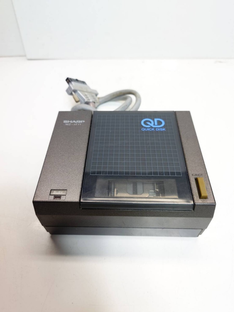 SHARP クイックディスクドライブ MZ-1F11 シャープ拍卖