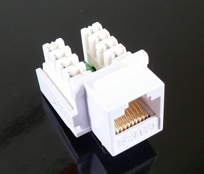 CAT.5e LANモジュラージャック dual110type MJ88c5-D拍卖