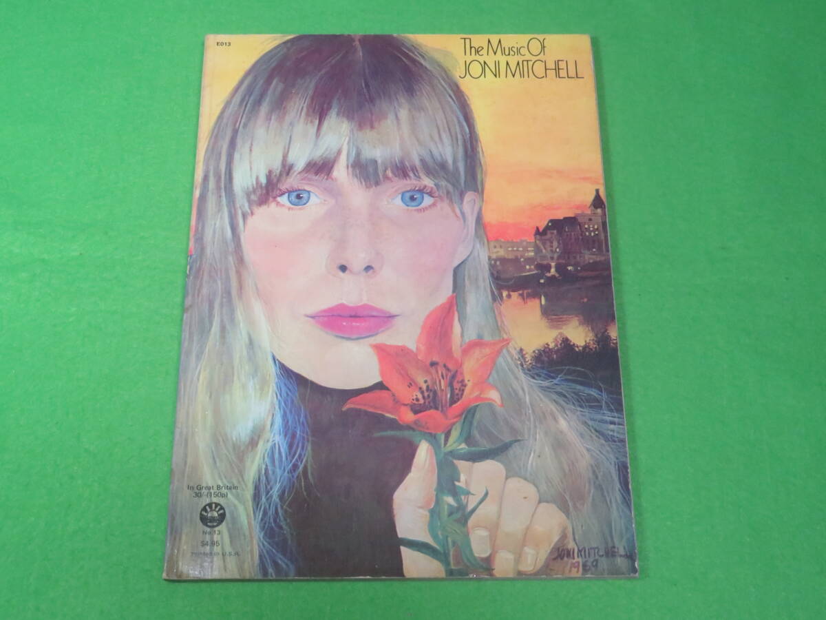 洋書・楽譜■The Music Of Joni Mitchell ジョニ・ミッチェル■ピアノ・ギター楽譜■送料無料拍卖