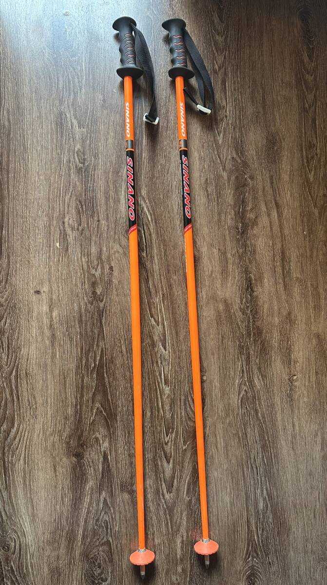 ジュニア用 SINANO SL RACING 106cm ポール ジュニア レーシング 軽量 高耐力 シナノ シャフト ストック拍卖