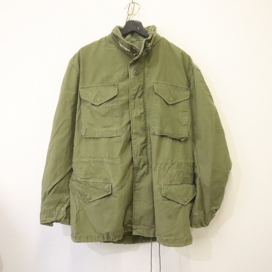 n49 80sビンテージ U.S.ARMY フィールドジャケット■1980年代製 表記Mサイズ グリーン M-65 ミリタリー IDEAL アメカジ ストリート 古着拍卖