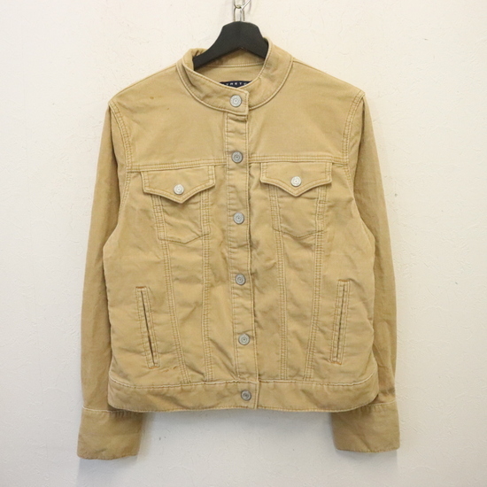 L137 2004年製ビンテージ GAP ギャップ コーデュロイジャケット■00s 表記Lサイズ レディース ベージュ アメカジ 古着 古着卸 激安拍卖