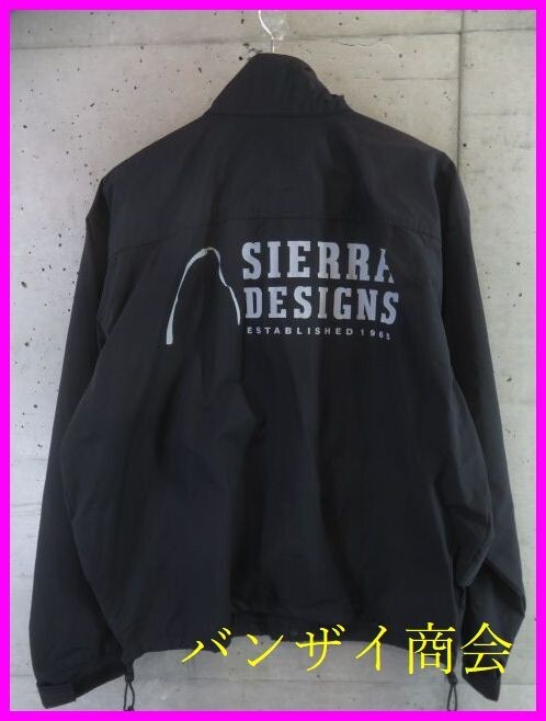 8011b15◆良品です◆SIERRA DESIGN シェラデザイン シェルジャケット L/マウンテンパーカー/アウトドア/ベスト/シャツ/パンツ/ストーム拍卖