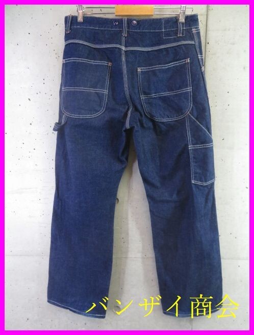 2111b23◆良品です◆日本製◆86cm◆ユナイテッドアローズ BEAUTY&YOUTH ペインターパンツ デニムパンツ L/ジーンズ/ジャケット/シャツ拍卖