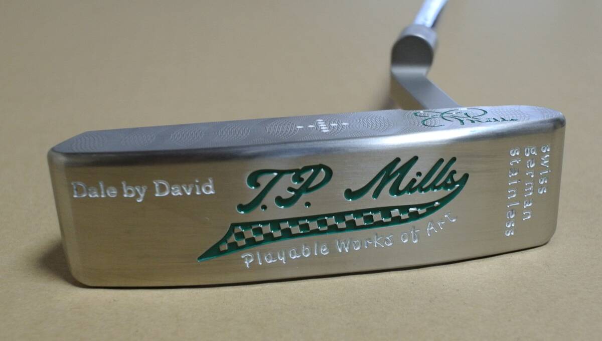 【未使用】T・Pミルズ ステンレスパター拍卖