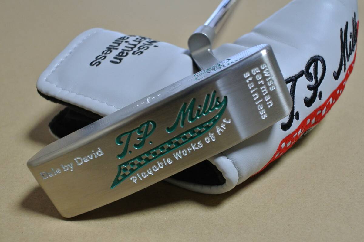 【未使用】T・Pミルズ ステンレスパター(33.5インチ長)拍卖