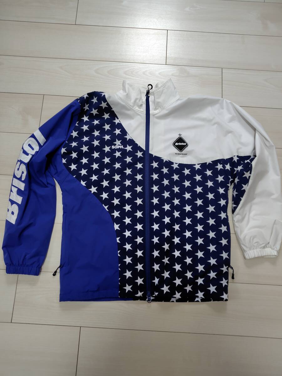 ★f.c.real bristol★ブリストル★ジャケット★ウィンドブレーカー★fcrb★STAND COLLAR STAR JACKET★M★fcrb-210037★クリーニング済拍卖