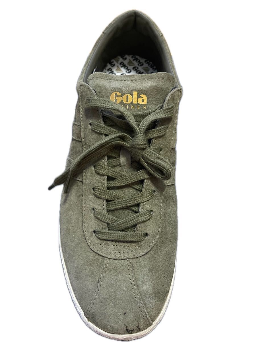 新品未使用【送料込】GOLAゴーラ スェードスニーカーUK9 28cm拍卖