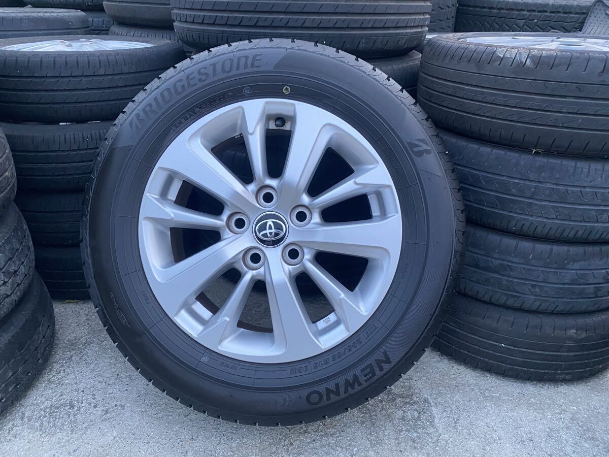 トヨタヤリス 205/65R16 95H 新車外し、BRIGESTONE一本ホイール 2025年拍卖