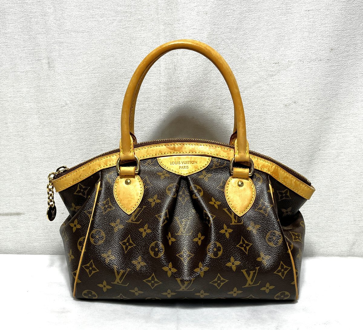 ▽LOUIS VUITTON ルイ・ヴィトン モノグラム ティヴォリ PM ハンドバッグ M40143 中古▽013643拍卖