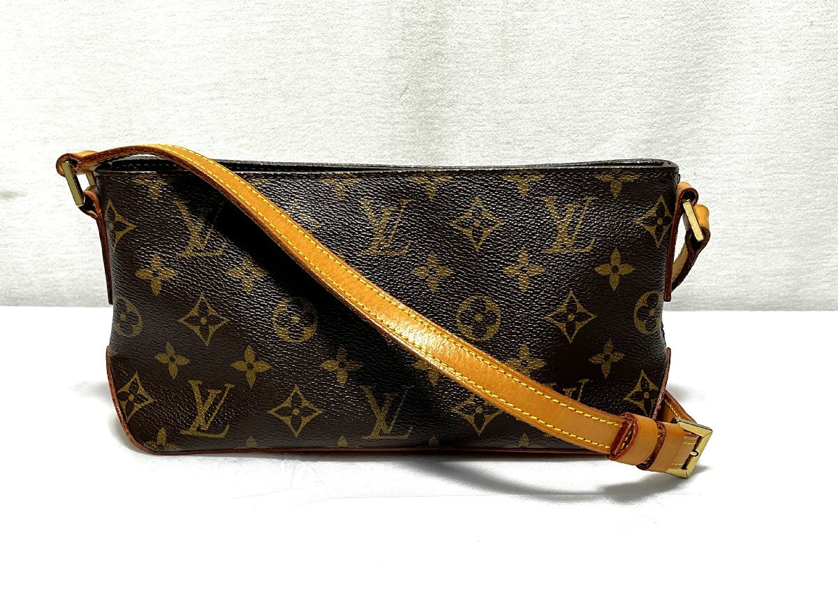 ▽LOUIS VUITTON ルイ・ヴィトン モノグラム トロター M51240 ショルダーバッグ 中古▽013136拍卖