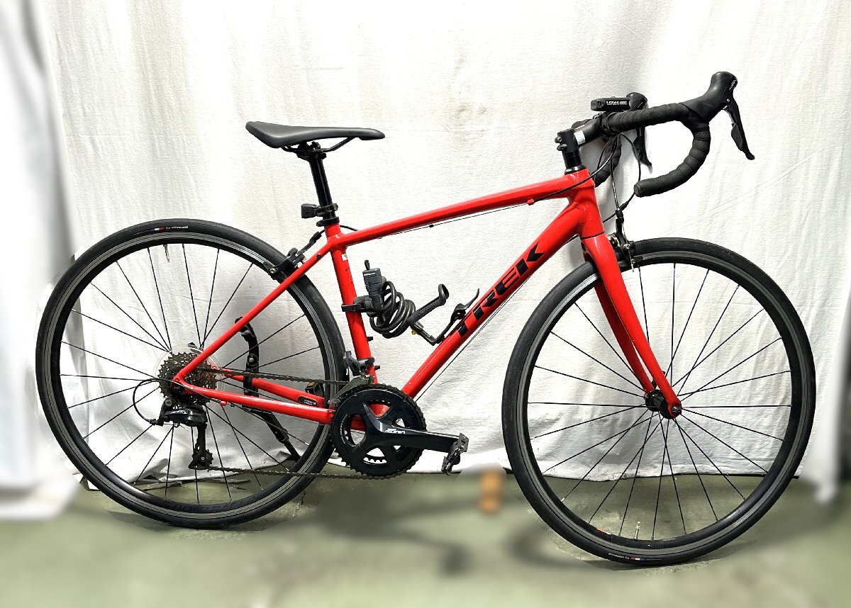 ▽TREK トレック ロードバイク DOMANE AL 3 50cm SHIMANO SORA 170 FC-R3000 中古・簡単な動作確認のみ▽012580拍卖