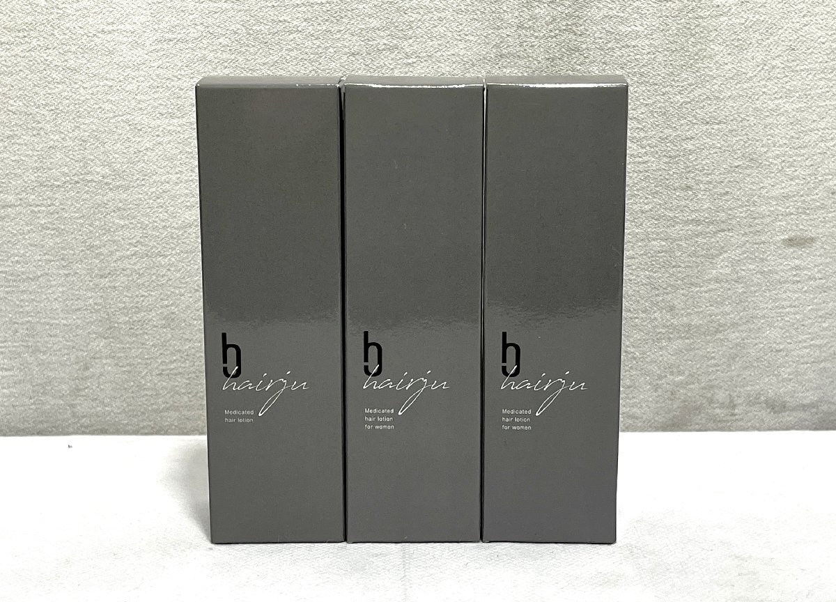 ▽hairju ヘアージュ 薬用 へローションS 100mL 3本セット 未使用・未開封・現状品▽013784拍卖