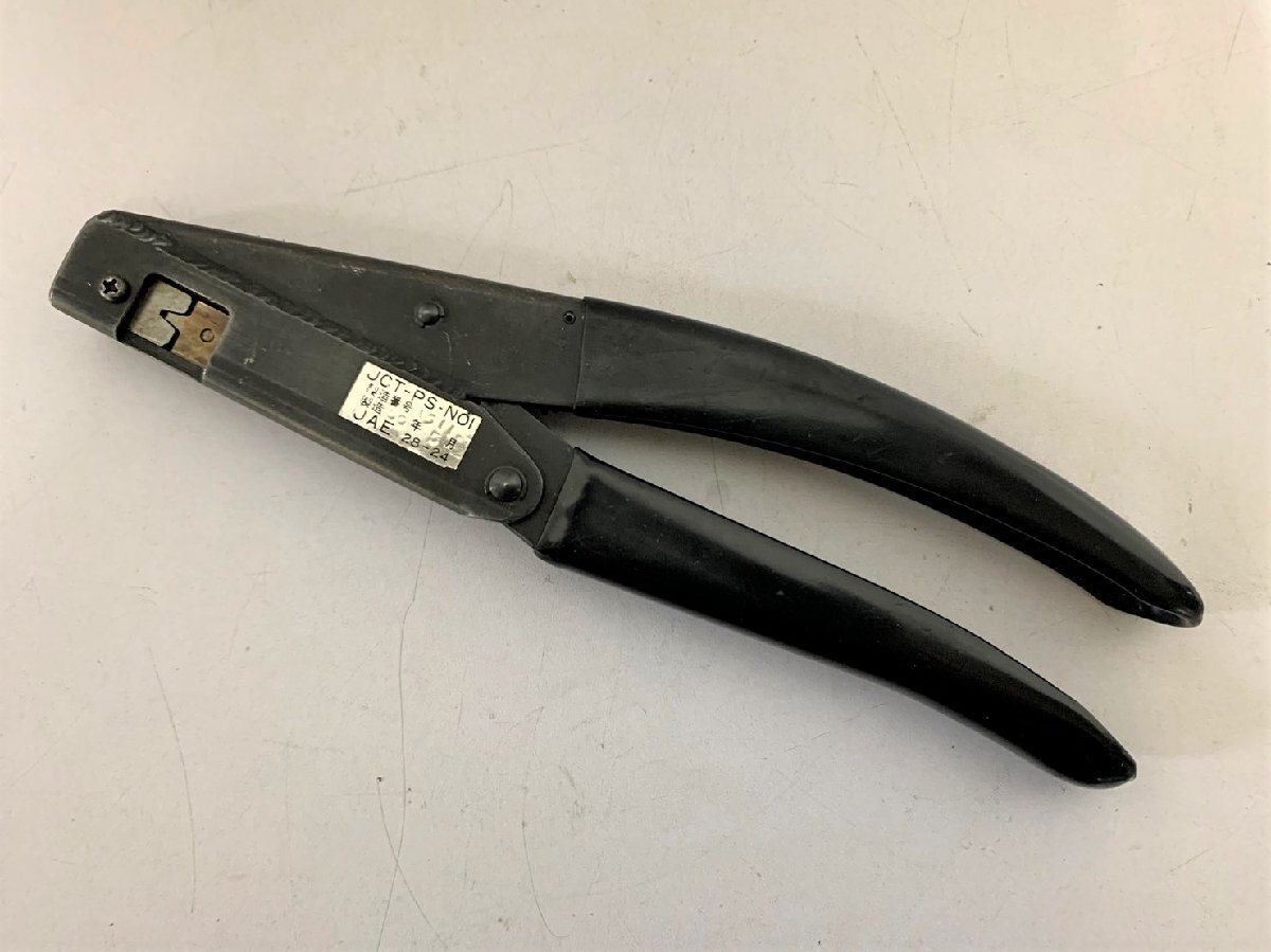 ▽JAE 日本航空電子工業 圧着工具 JCT-PS-NOI 28-24 製造56年5月 ジャンク(実作業未確認)▽008095拍卖