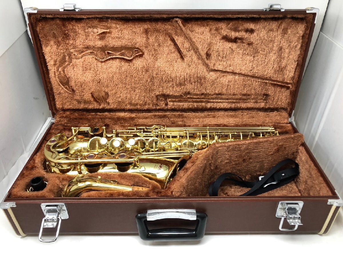 ◆YAMAHA ヤマハ アルトサックス YAS-32 金管楽器 楽器 管楽器 ハードケース付 動作未確認 現状 ジャンク◆18700拍卖