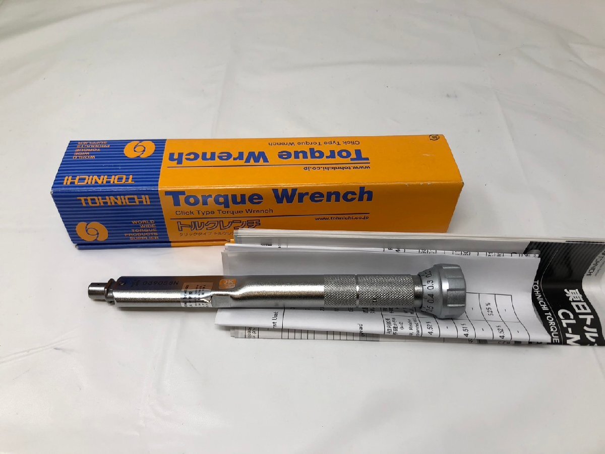 ◆東日製作所 TOHNICHI プリセット型トルクレンチ CL10NX8D-MH 動作不明 現状品◆16182★拍卖