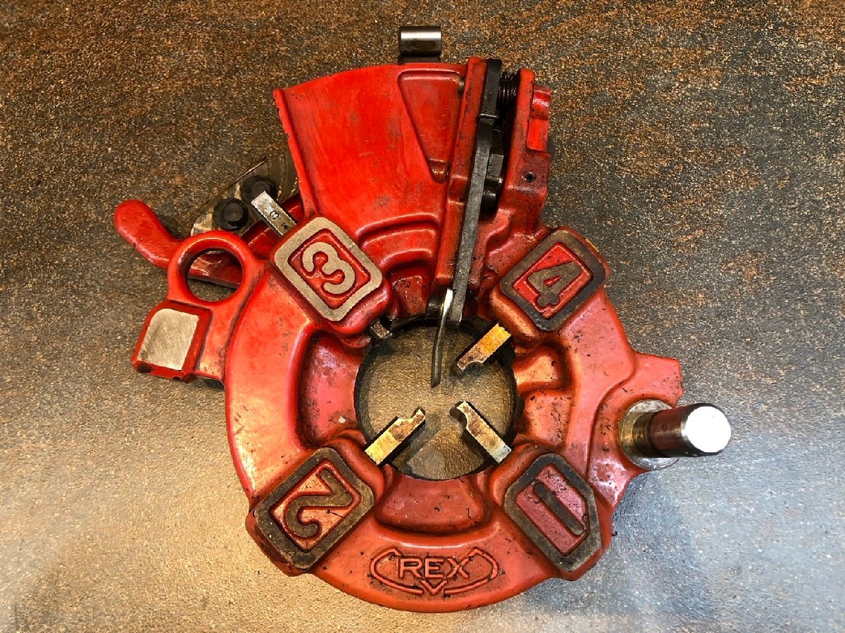 ◆REX レッキス ダイヘッド ねじ切り機用ダイヘッド 1/2 - 3/4 動作・取付未確認 ジャンク扱い 現状◆12890★拍卖