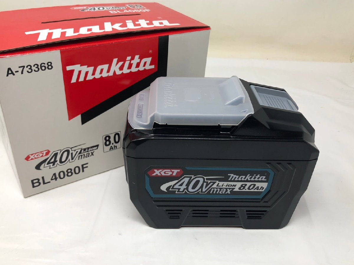 ◆未使用 makita マキタ バッテリー 40Vmax 8.0Ah BL4080F グリス玉あり 保管品◆18206★拍卖