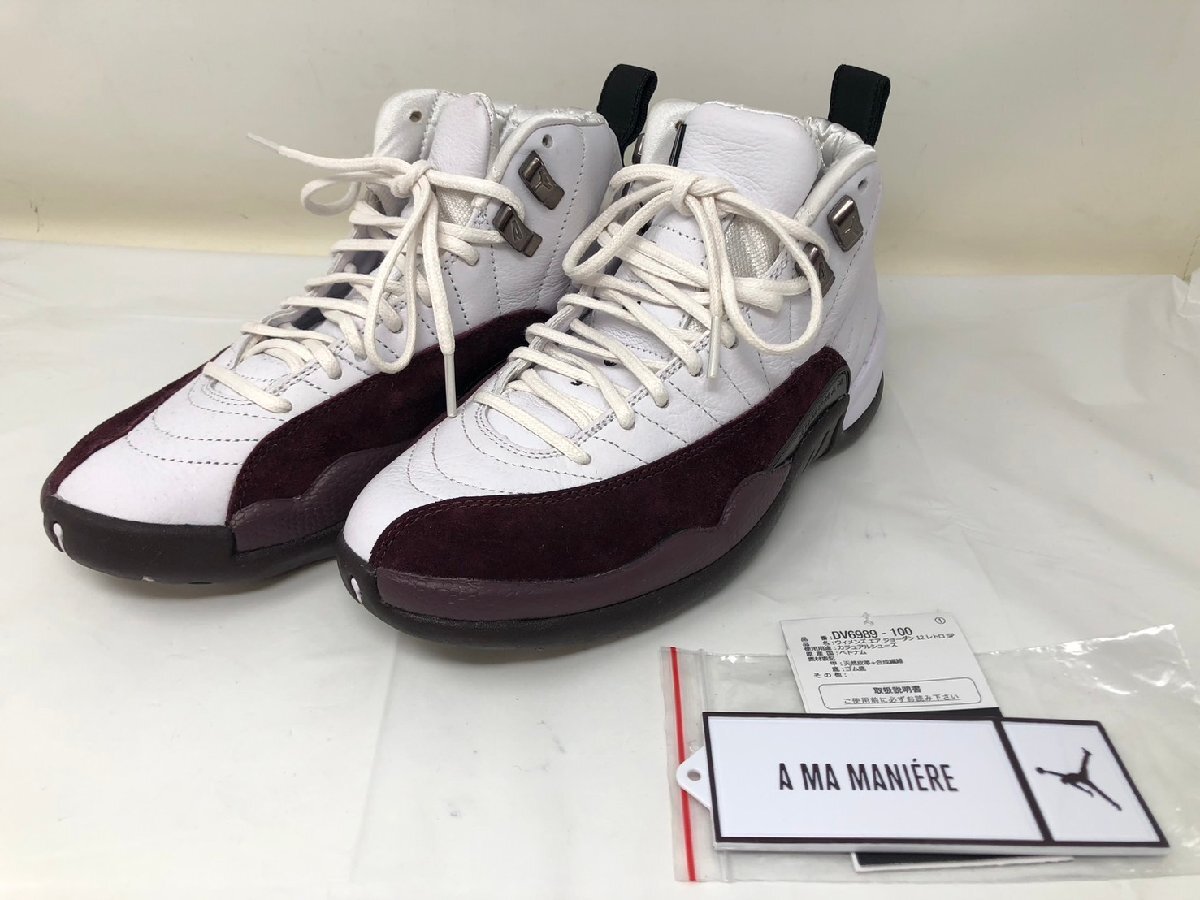 ◆NIKE×A MA MANIERE/ナイキ×アママニエール WMNS AIR JORDAN 12/ウィメンズ エアジョーダン12 DV6989-100 23cm 中古◆17717★拍卖