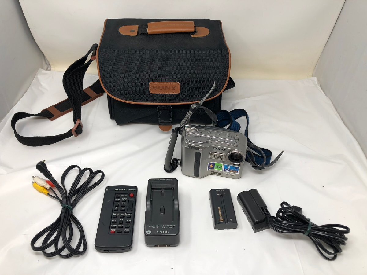 ◆SONY Handycam DCR-SC100 ソニー ハンディカム デジタルビデオカメラ バッテリー付き 中古 現状◆16744拍卖