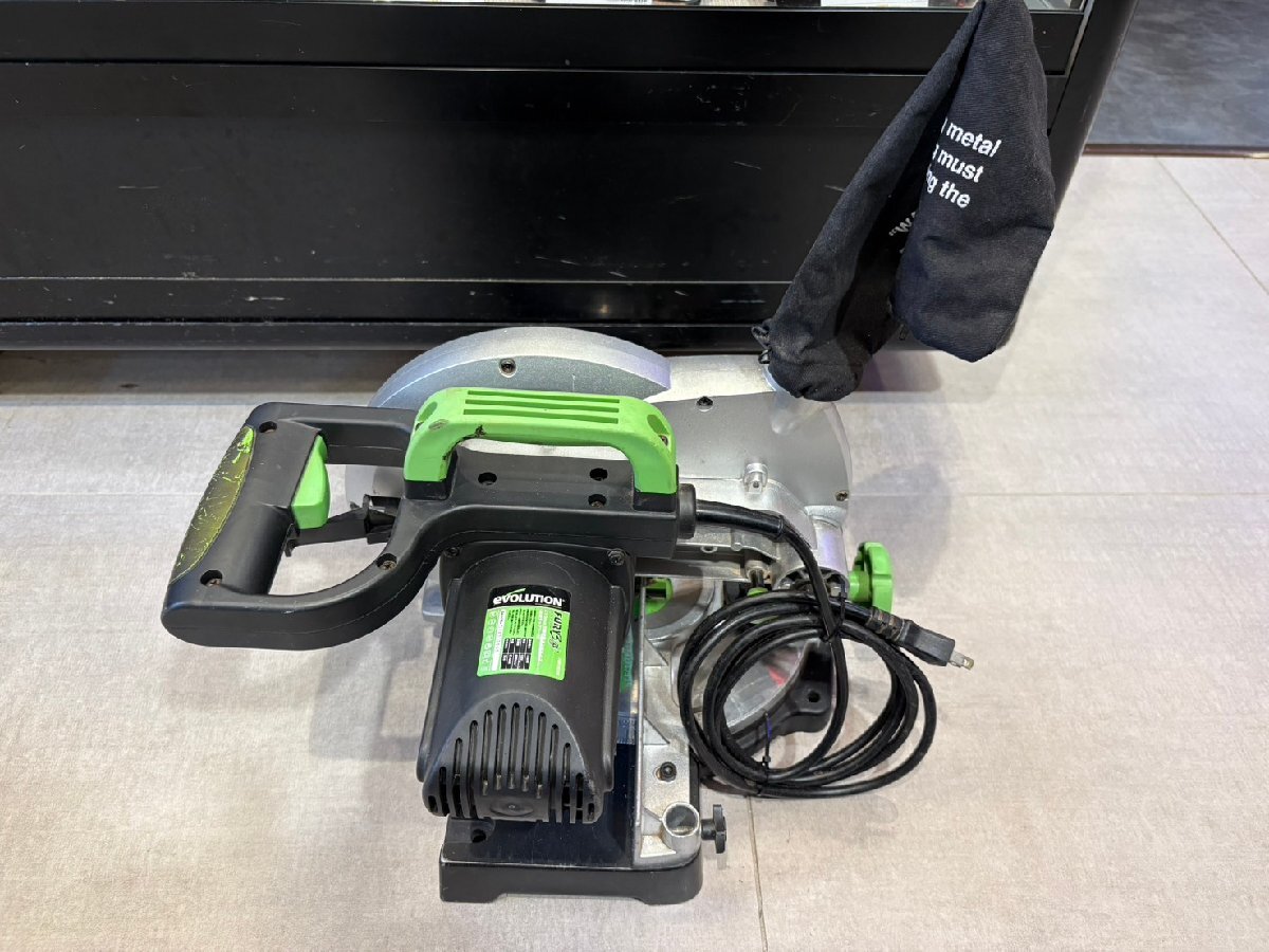 ◆EVOLUTION エボリューション 210mm スライド丸ノコ FURY3 電動工具 中古◆19101拍卖