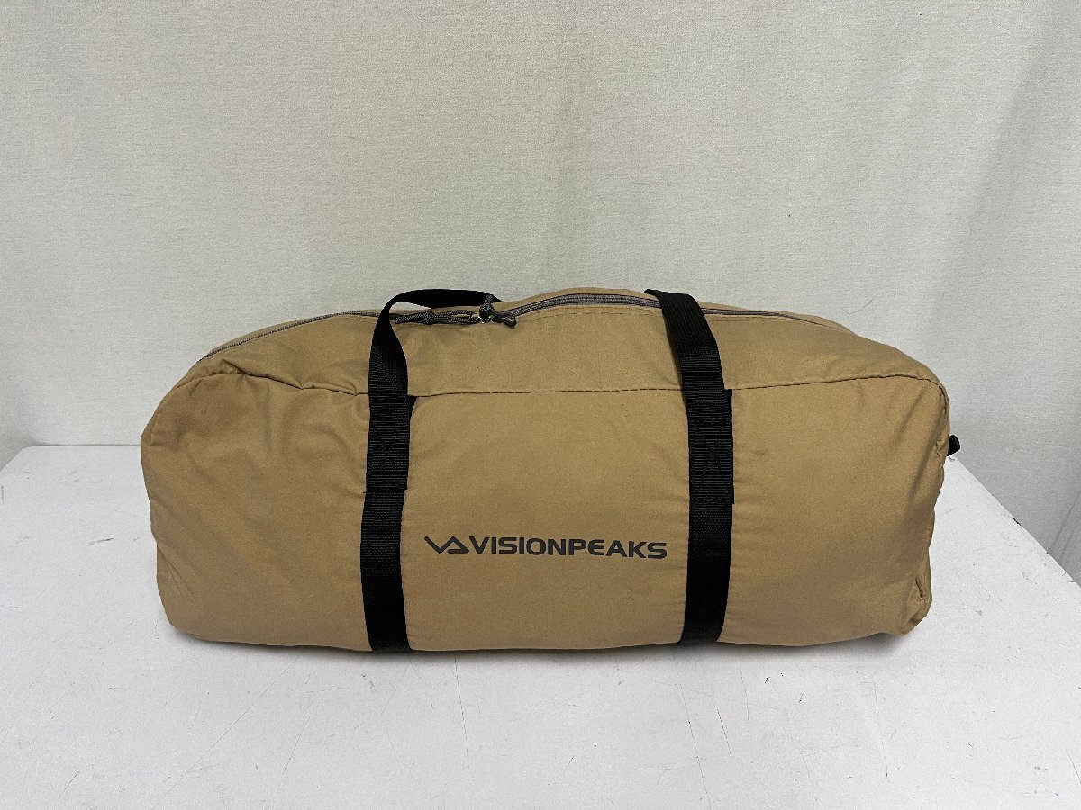 ▽TCバタフライシェルターソロ VP160202K01 TC BUTTERFLY SHELTER SOLO タープ ビジョンピークス 現状品▽011758拍卖