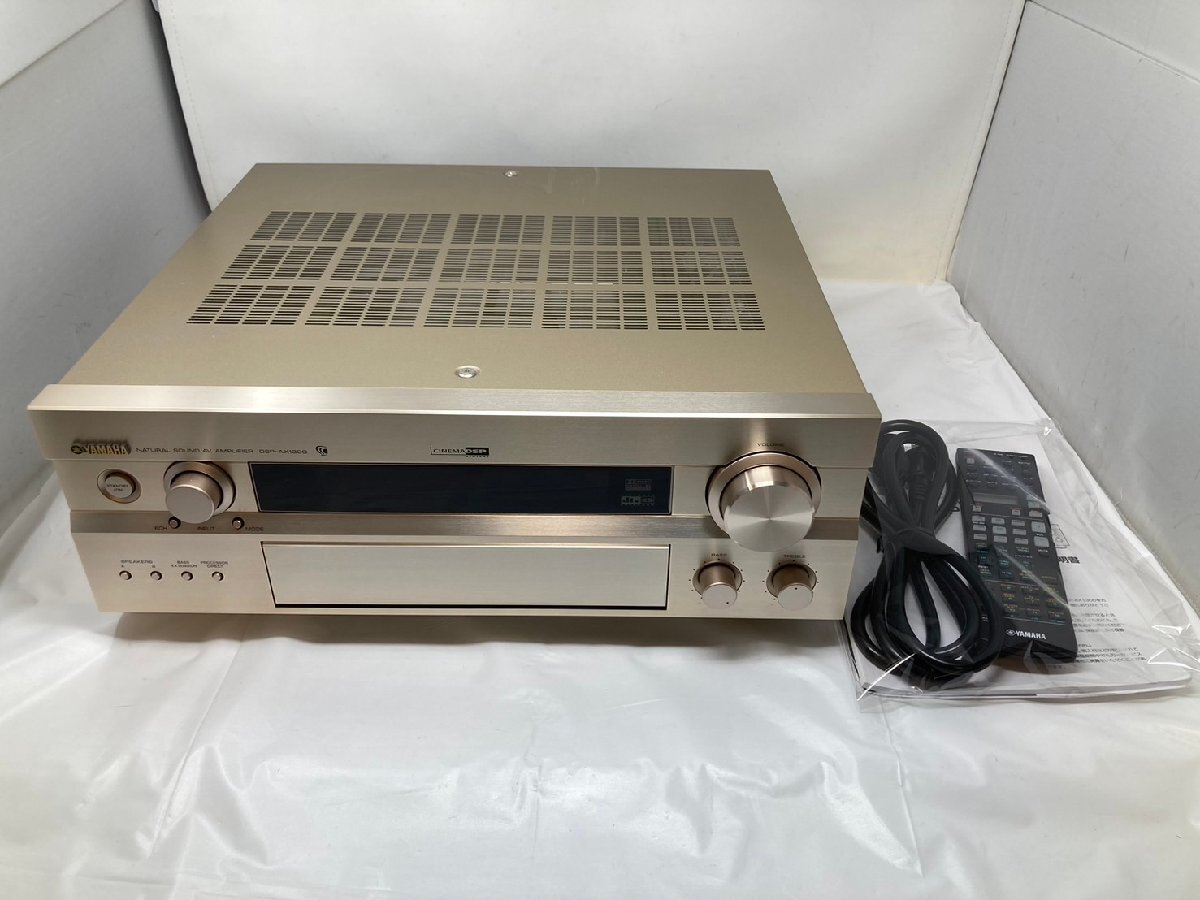◆YAMAHA ヤマハ DSP AVアンプ DSP-AX1300 音響機器 コード,説明書,リモコン付属 中古 通電・ボタン・リモコン反応のみ確認◆16553拍卖