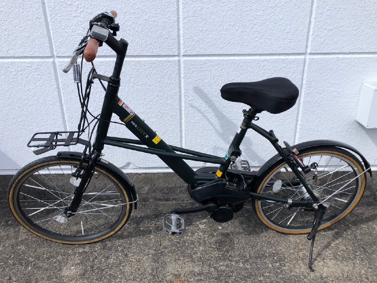 ◆【引取限定!!長野県諏訪市】YAMAHA PA20CX PAS CITY-X 電動アシスト自転車 20インチ 12.3Ah 中古現状◆16130拍卖