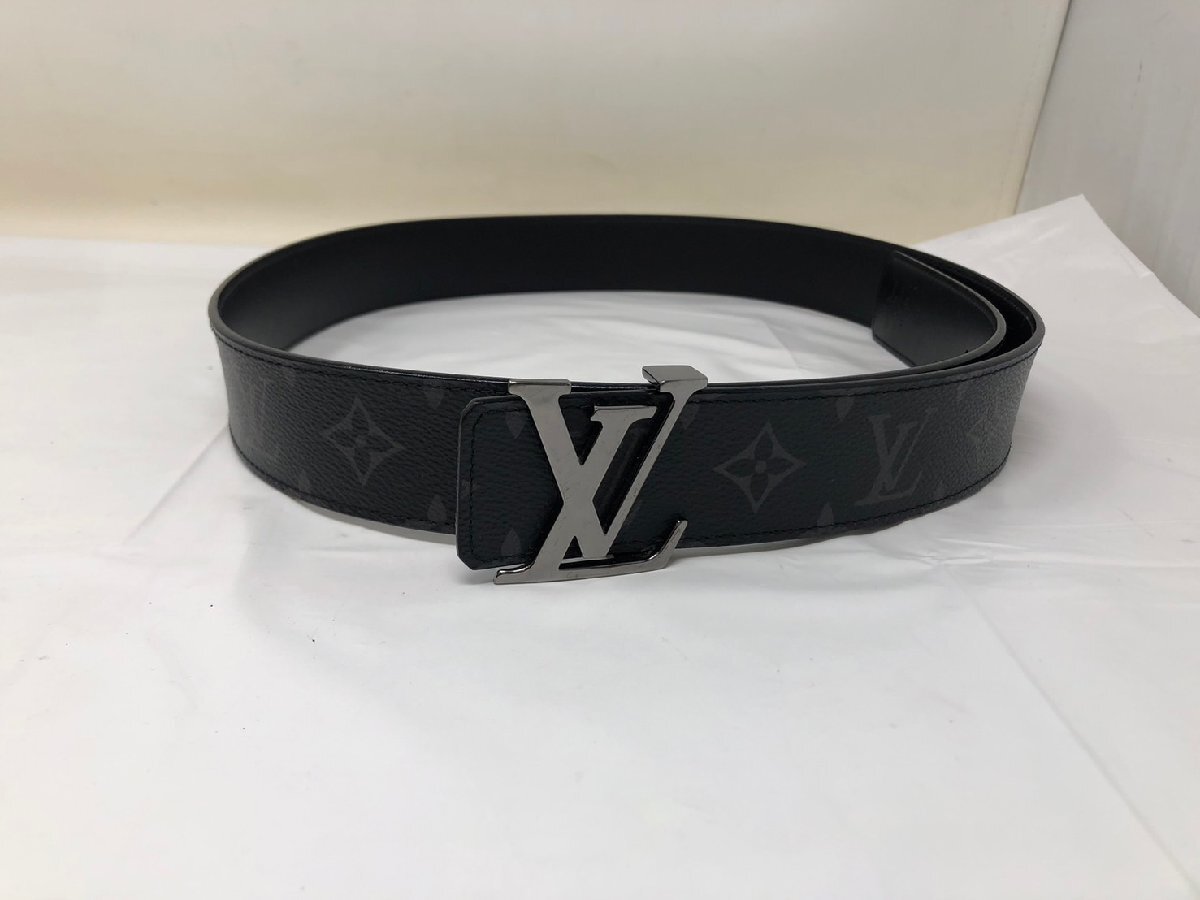 ◆LOUISVUITTON ルイヴィトン ベルト サンチュール M9043 モノグラムエクリプス 黒系 本体のみ 105 42 中古◆16793★拍卖