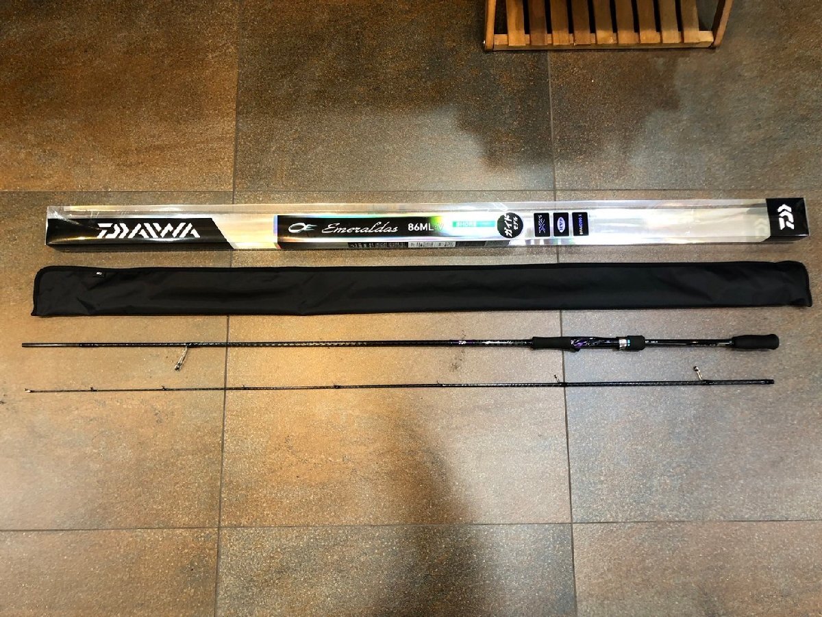 ◆DAIWA ダイワ エメラルダス 86ML-V EMERALDAS ショアエギング ガイドモデル 中古◆18654拍卖