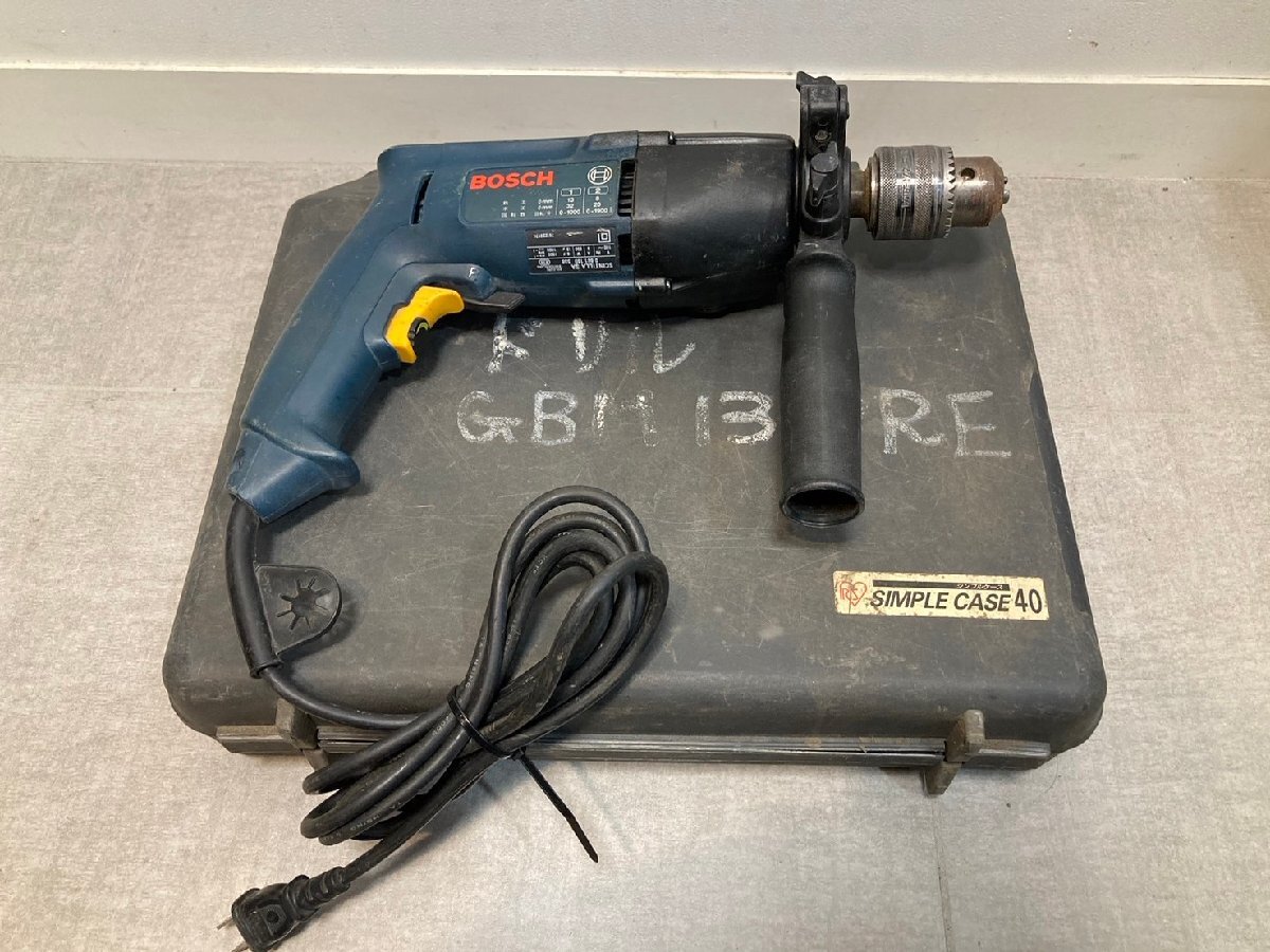 ◆BOSCH ボッシュ 電気ドリル GBM13-2RE 工具 ケース社外品 中古◆11377★拍卖