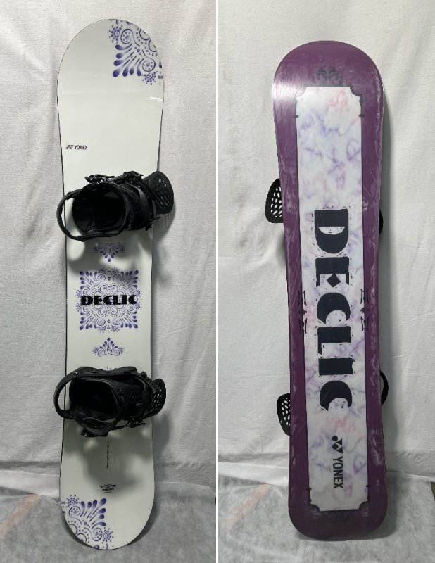 ▽YONEX DECLIC 全長約144cm ビンディング FLUX 20 スノーボード 現状品▽012595拍卖