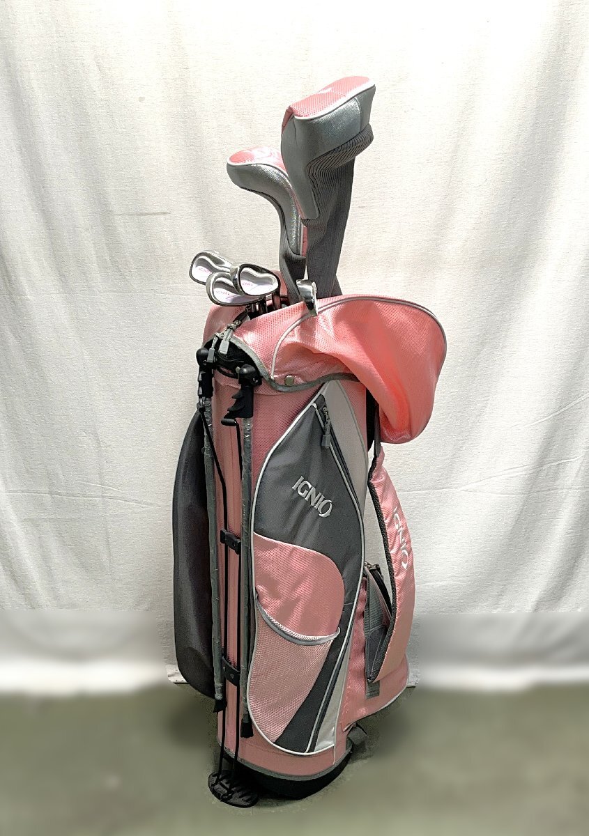 ▽IGNIO イグニオ FIRES YOU UP ゴルフクラブセット レディース 現状品▽013280拍卖