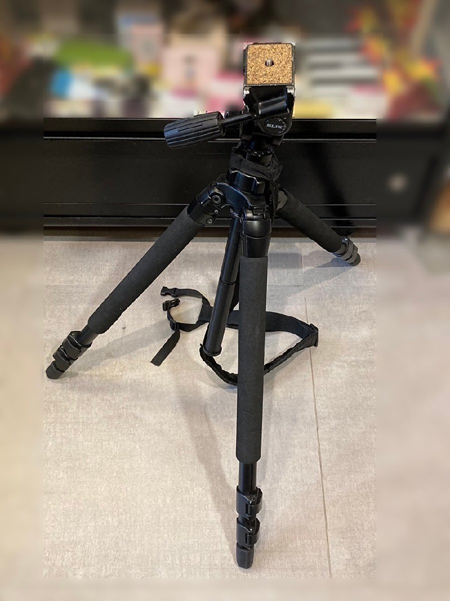 ◆SILK スリック 雲台・三脚セット SH-806N PRO500DXⅢN カメラ用品 中古◆10007拍卖