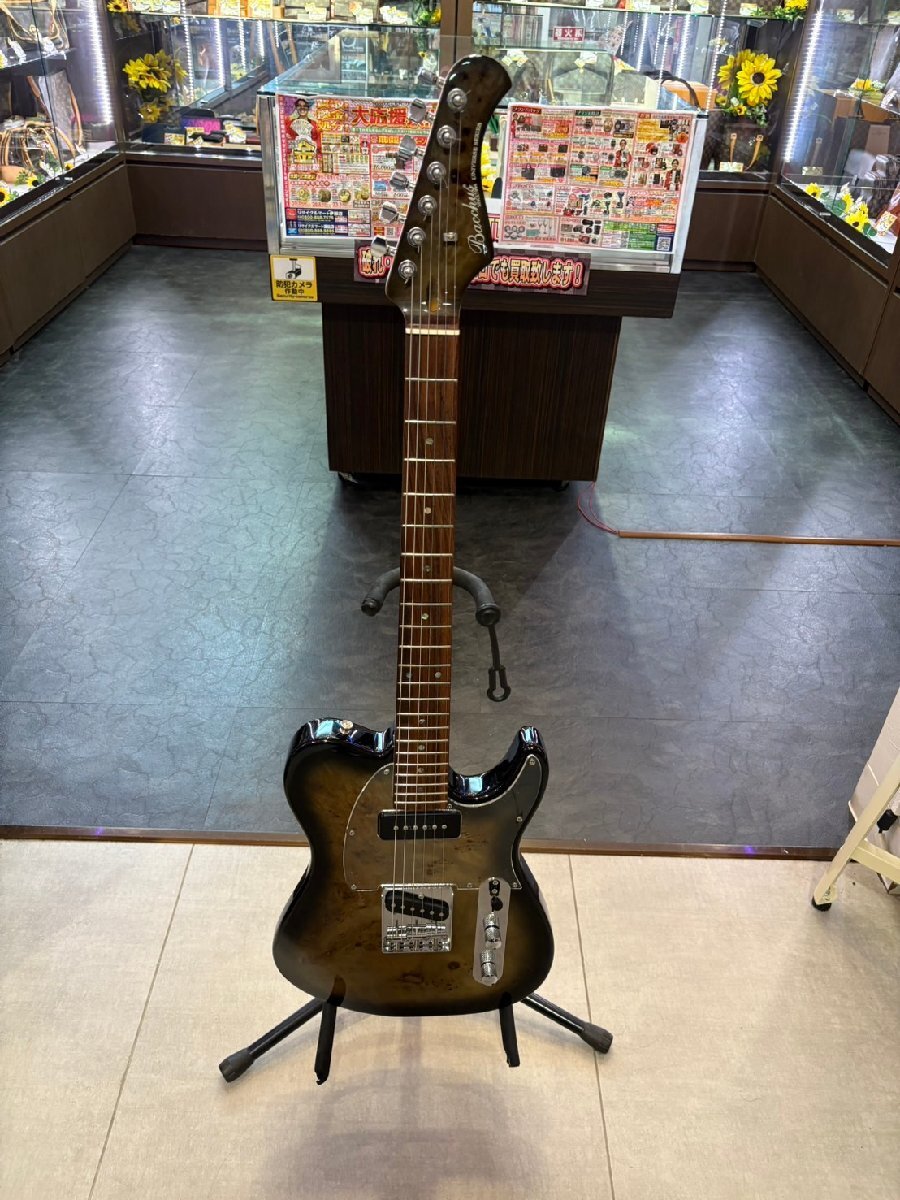 ◆BUCCHUS バッカス エレキギター テレキャスター ユニバースシリーズ TACTICS-BP/R 廃盤品 ソフトケース付き 中古◆17490★拍卖