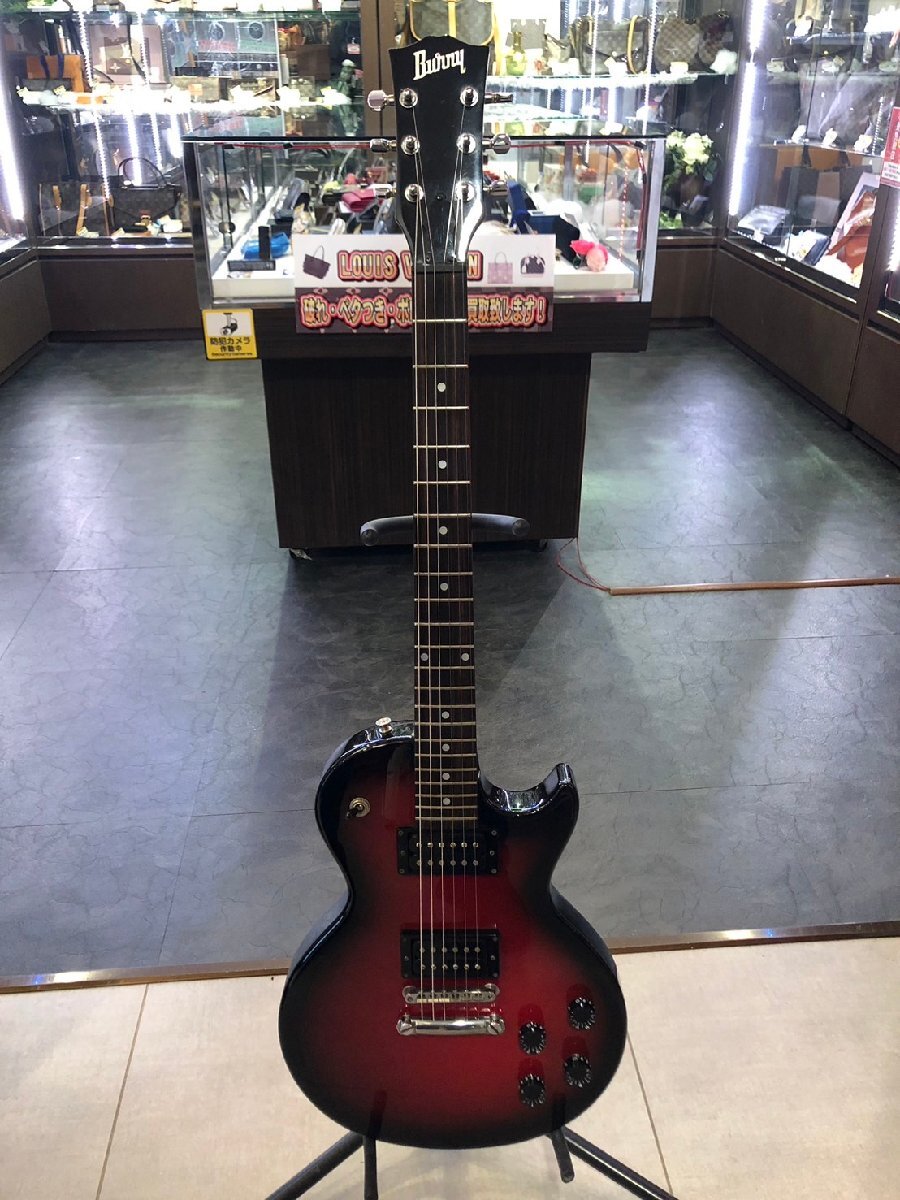 ◆Burny バーニー SLG50? エレキギター GOTOHペグ ソフトケース付き 中古◆15943★拍卖