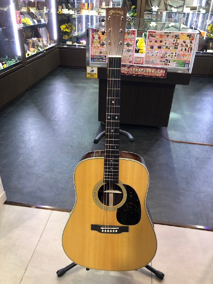 ◆美品 Martin マーティン D-28 アコースティックギター 2023年製 ハードケース付き 中古◆17837拍卖